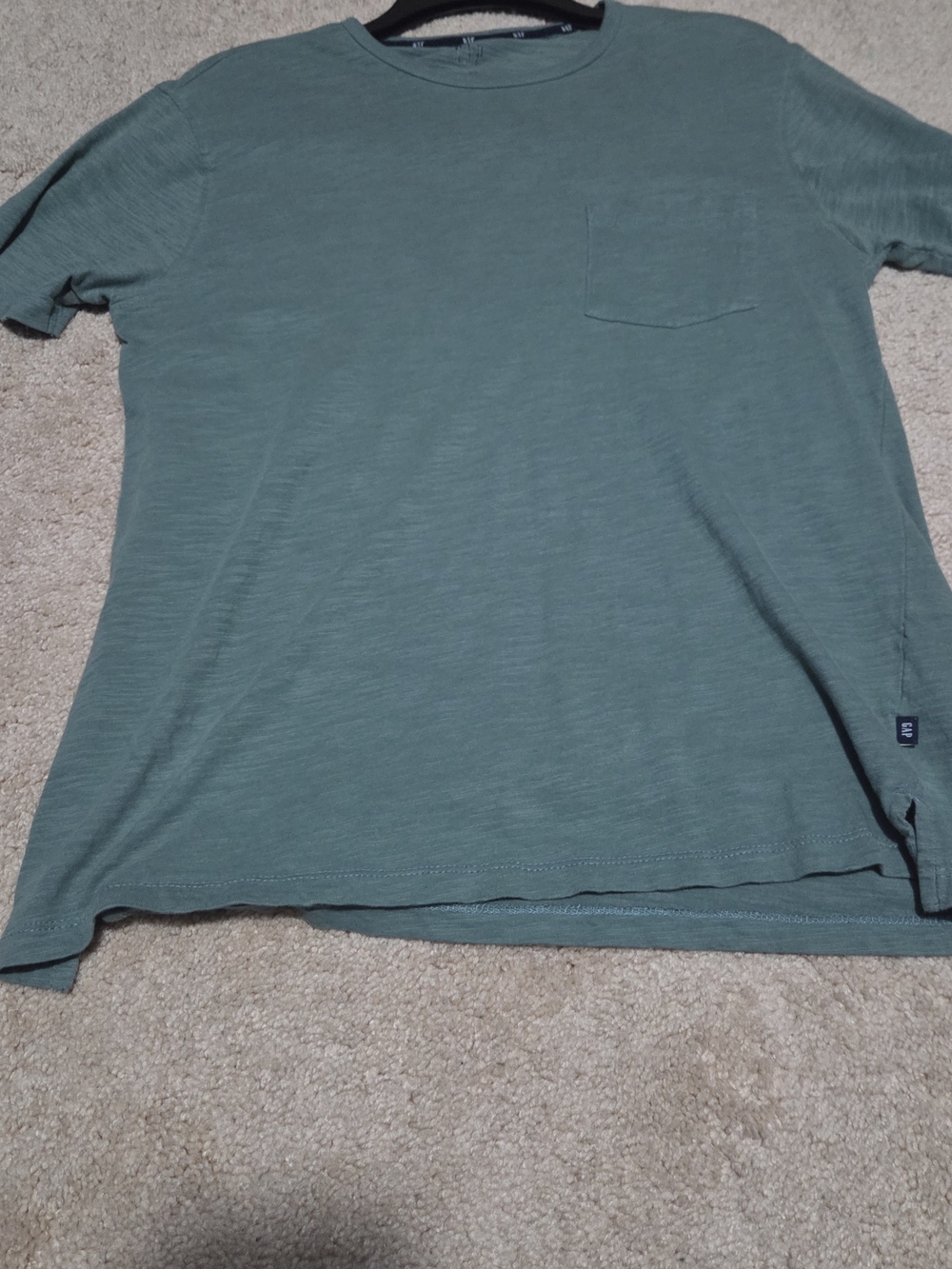 GAP Short Sleeve Pocket Tee - Sage Green